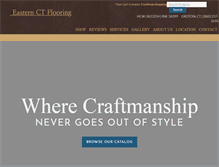 Tablet Screenshot of easternctflooring.com